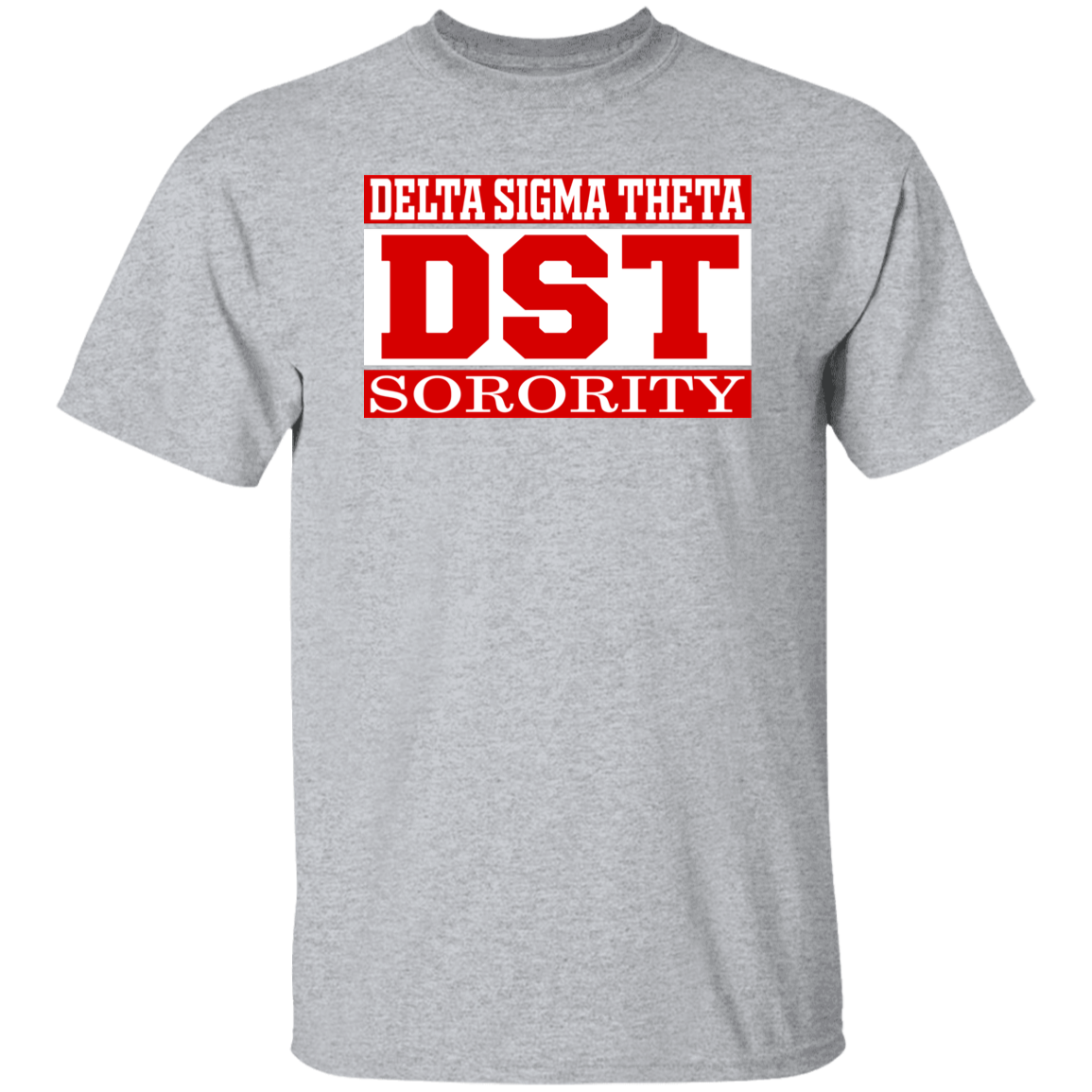 Delta Sigma Theta T-Shirt Paraphernalia Screen Printed Unisex