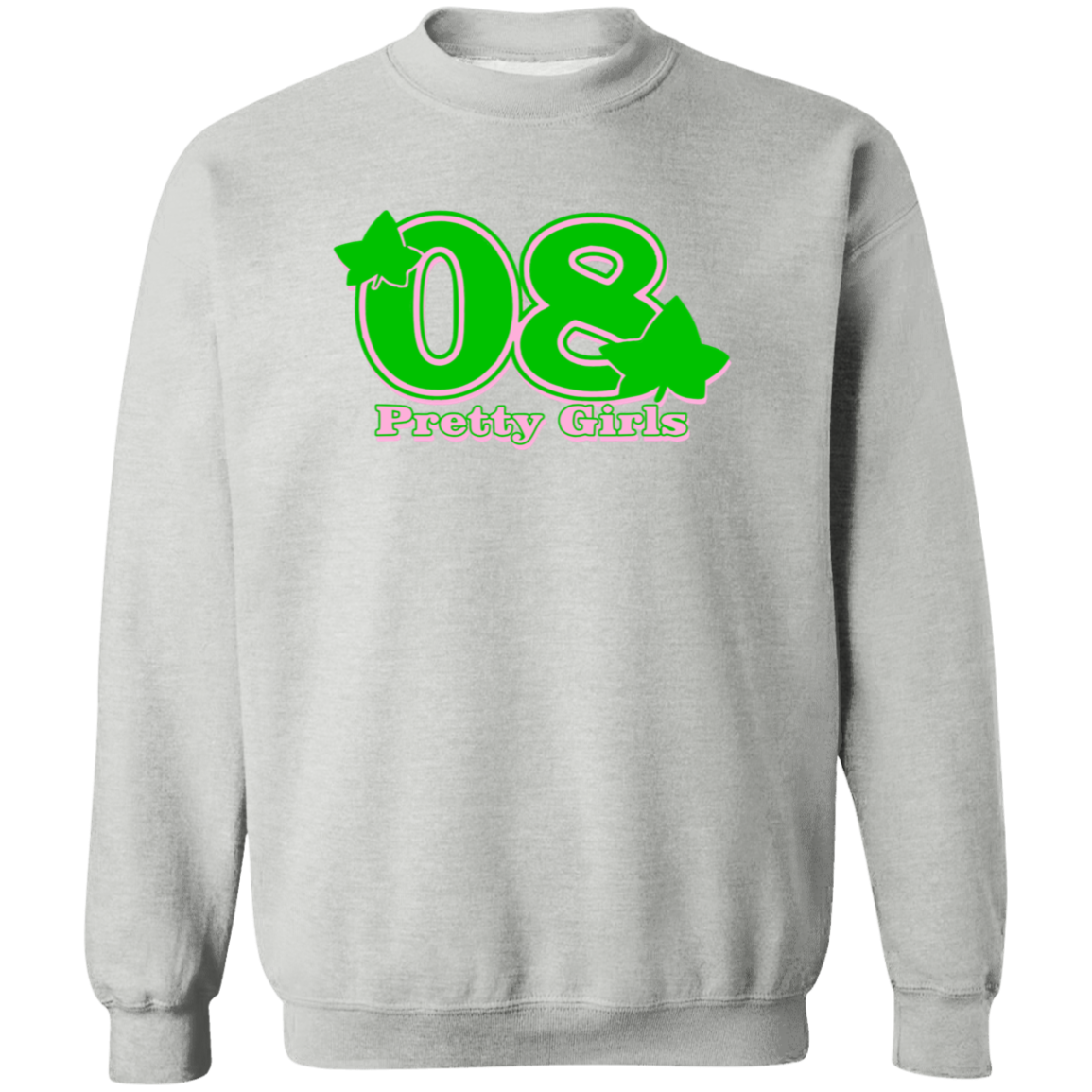 Alpha Kappa Alpha Crewneck Pullover Sweatshirt - My Greek Letters
