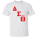 Delta Sigma Theta T-Shirt Paraphernalia Screen Printed Unisex