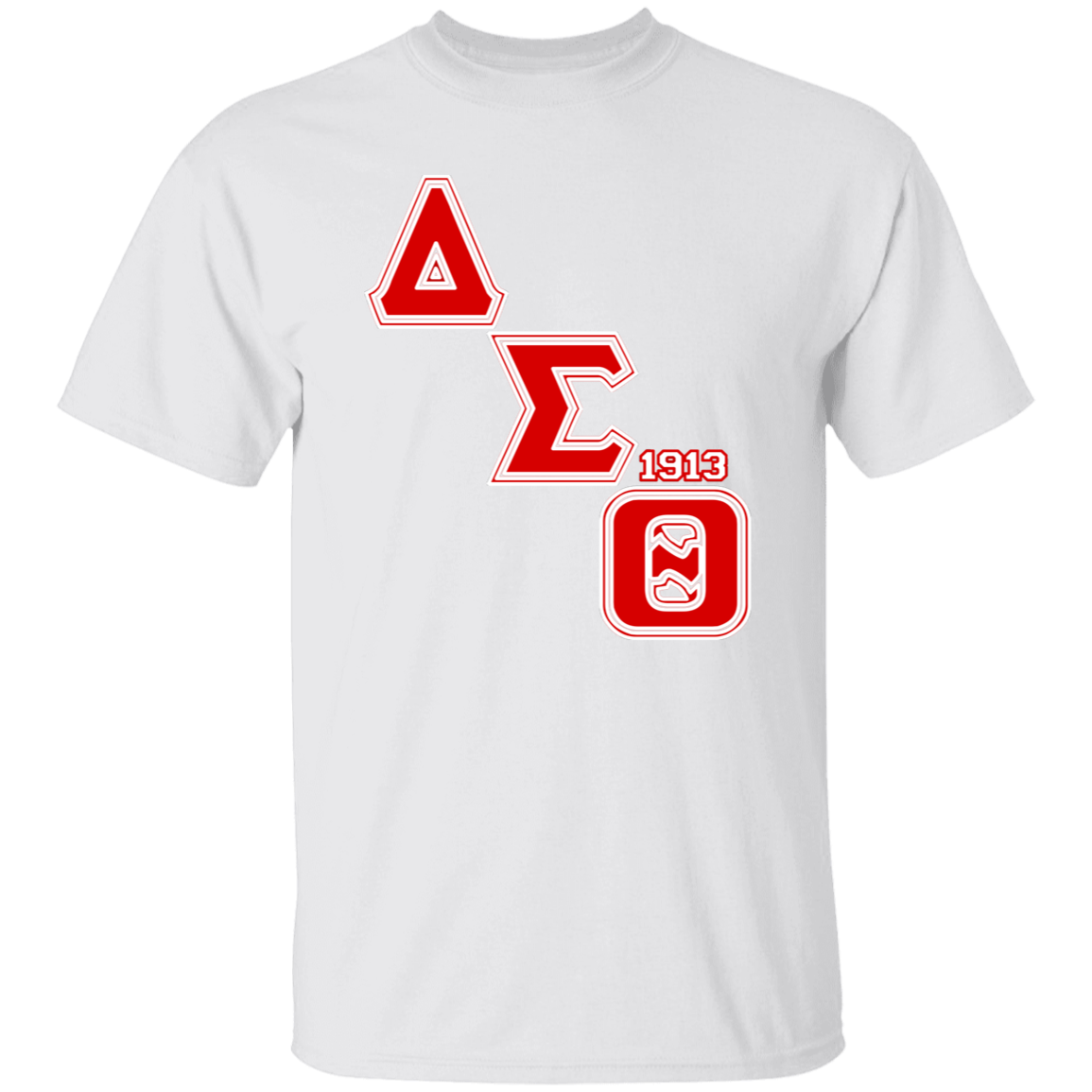 Delta Sigma Theta T-Shirt Paraphernalia Screen Printed Unisex