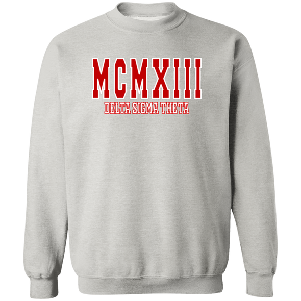 Delta Sigma Theta Sweatshirt Paraphernalia Screen Printed Unisex