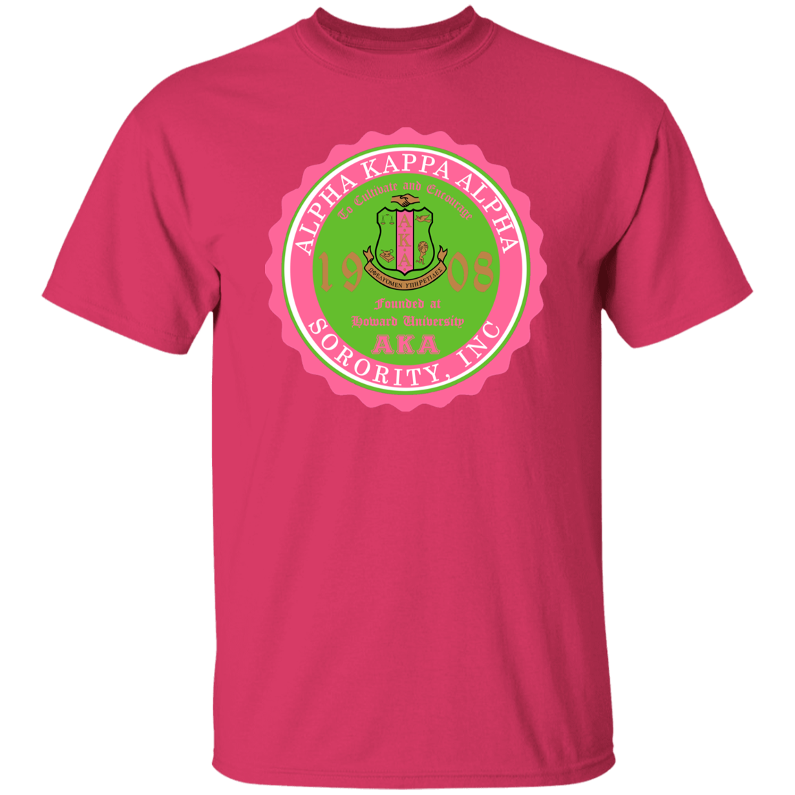 Alpha Kappa Alpha Screen Printed T-Shirt