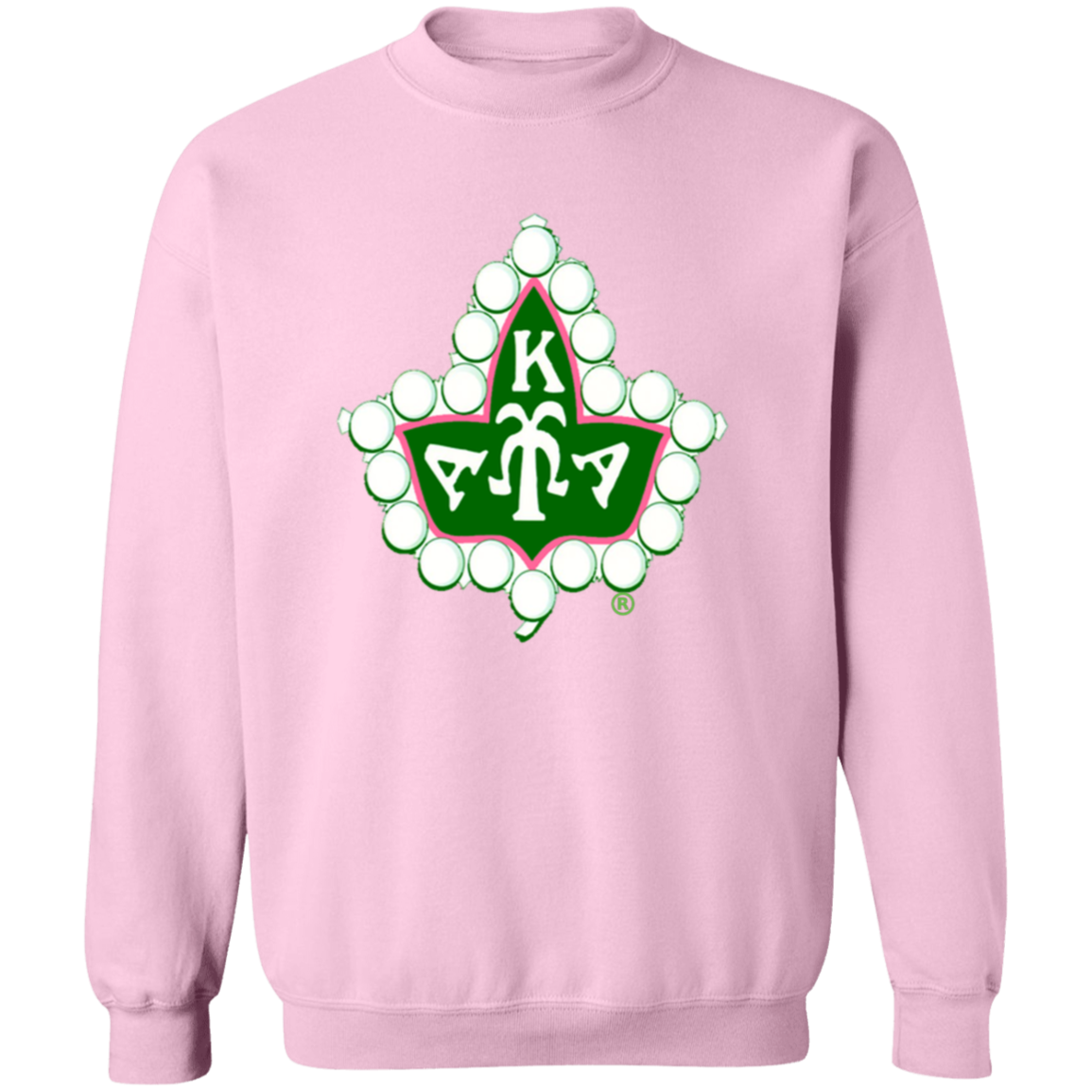 Alpha Kappa Alpha Crewneck Pullover Sweatshirt