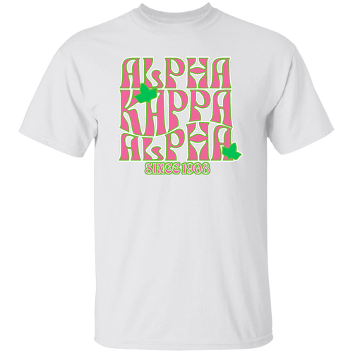 Alpha Kappa Alpha Screen Printed T-Shirt