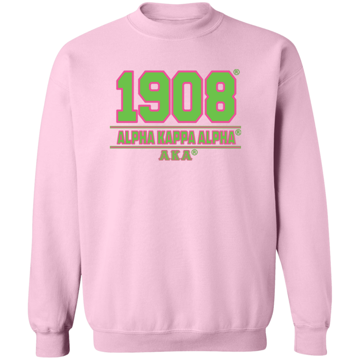 Alpha Kappa Alpha Crewneck Pullover Sweatshirt
