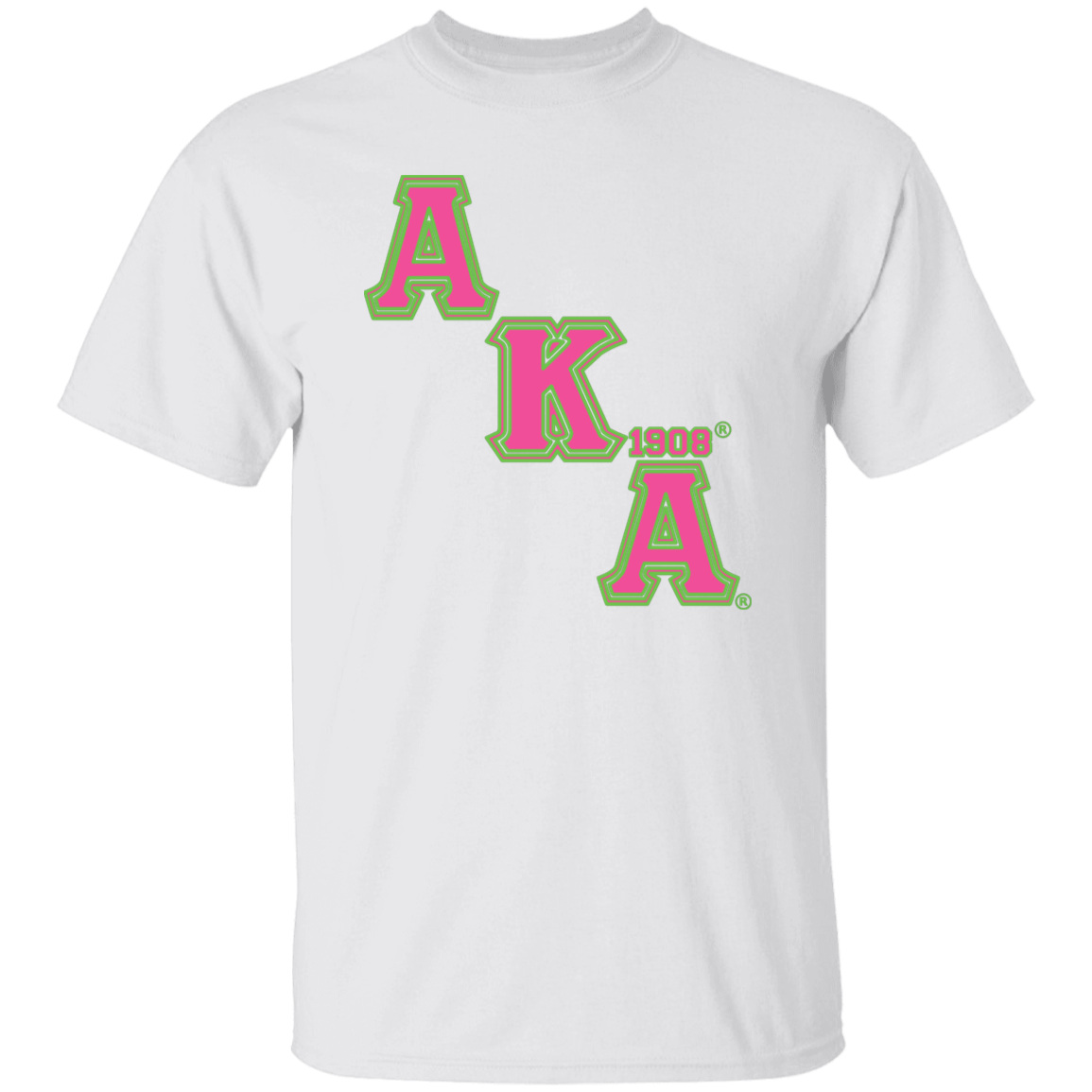 Alpha Kappa Alpha Screen Printed T-Shirt