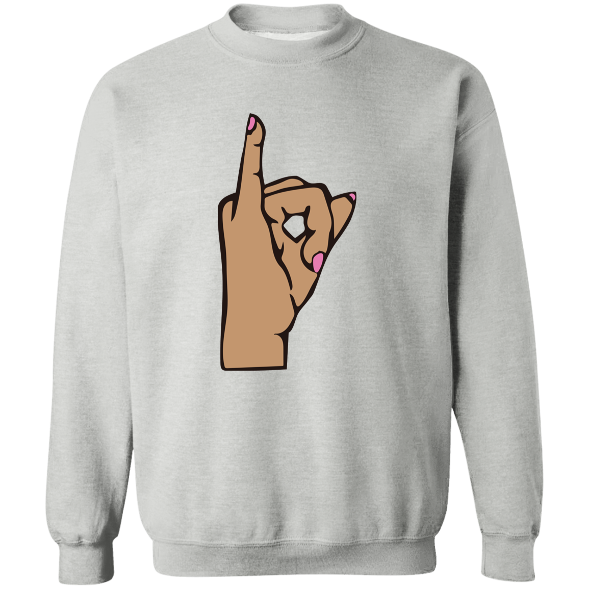 Alpha Kappa Alpha Screen Printed Crewneck Sweatshirt