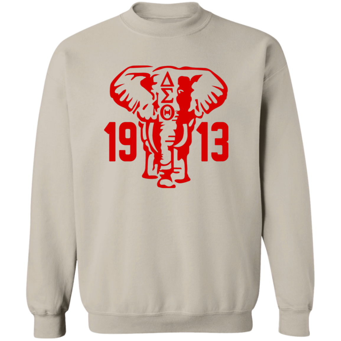 Delta Sigma Theta Sweatshirt Paraphernalia Screen Printed Unisex