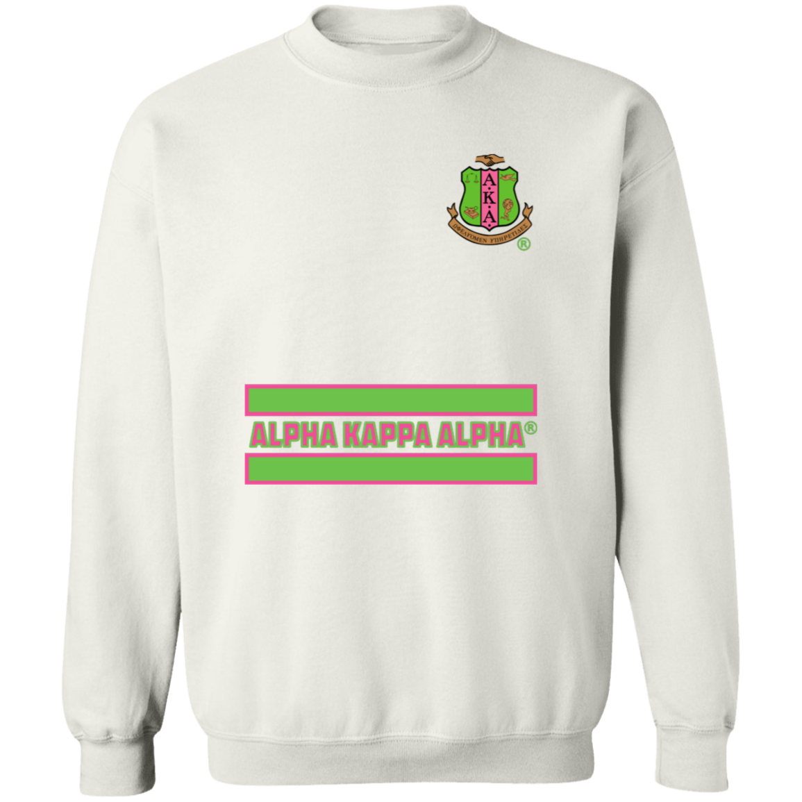 Alpha Kappa Alpha Crewneck Pullover Sweatshirt