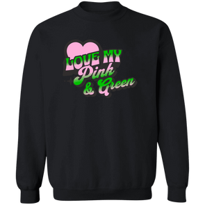 Alpha Kappa Alpha Crewneck Pullover Sweatshirt - My Greek Letters