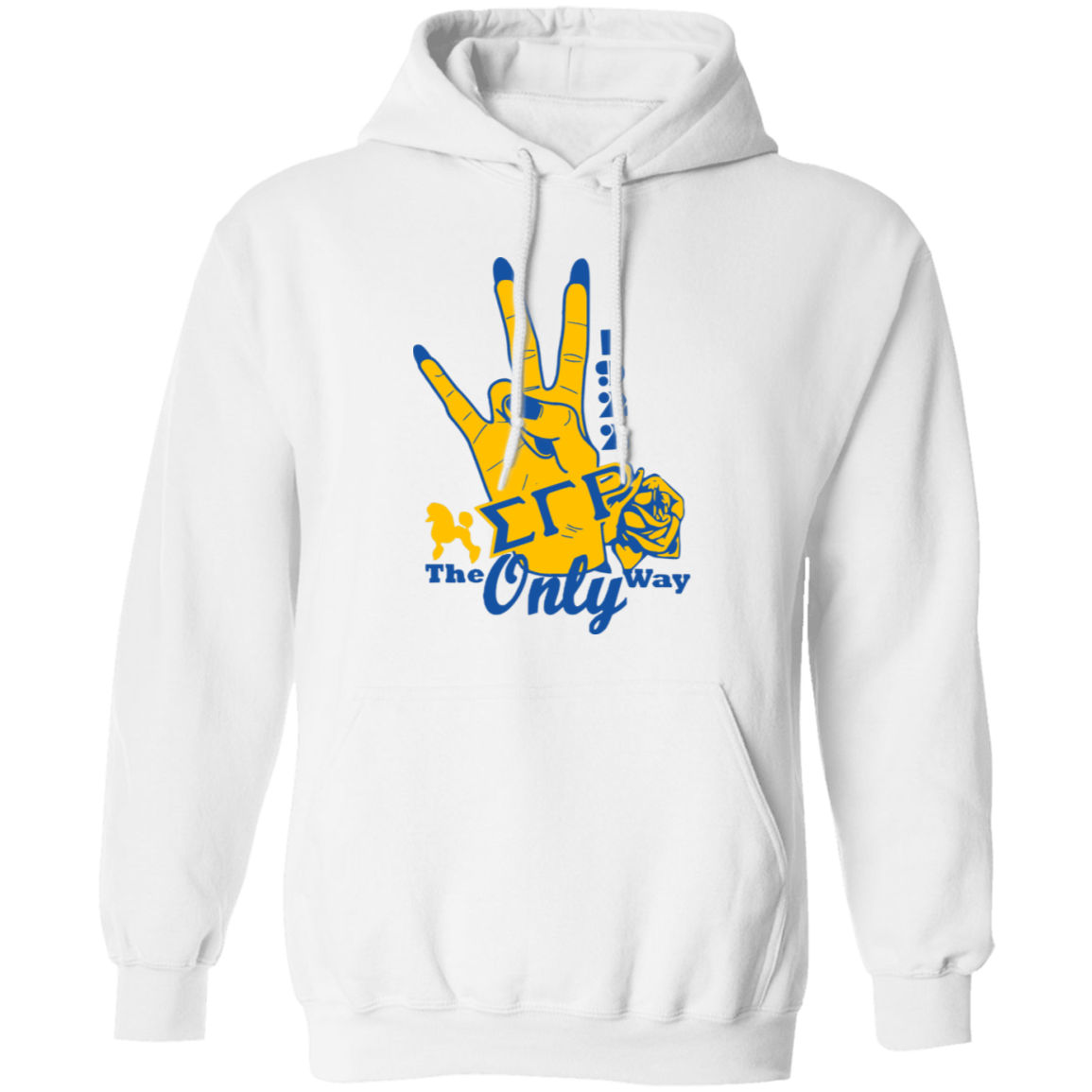 Sigma Gamma Rho Screen Printed  Hoodie