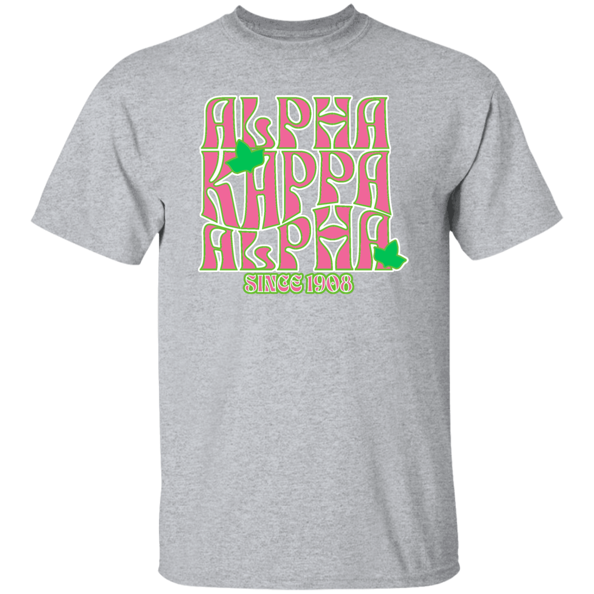 Alpha Kappa Alpha Screen Printed T-Shirt