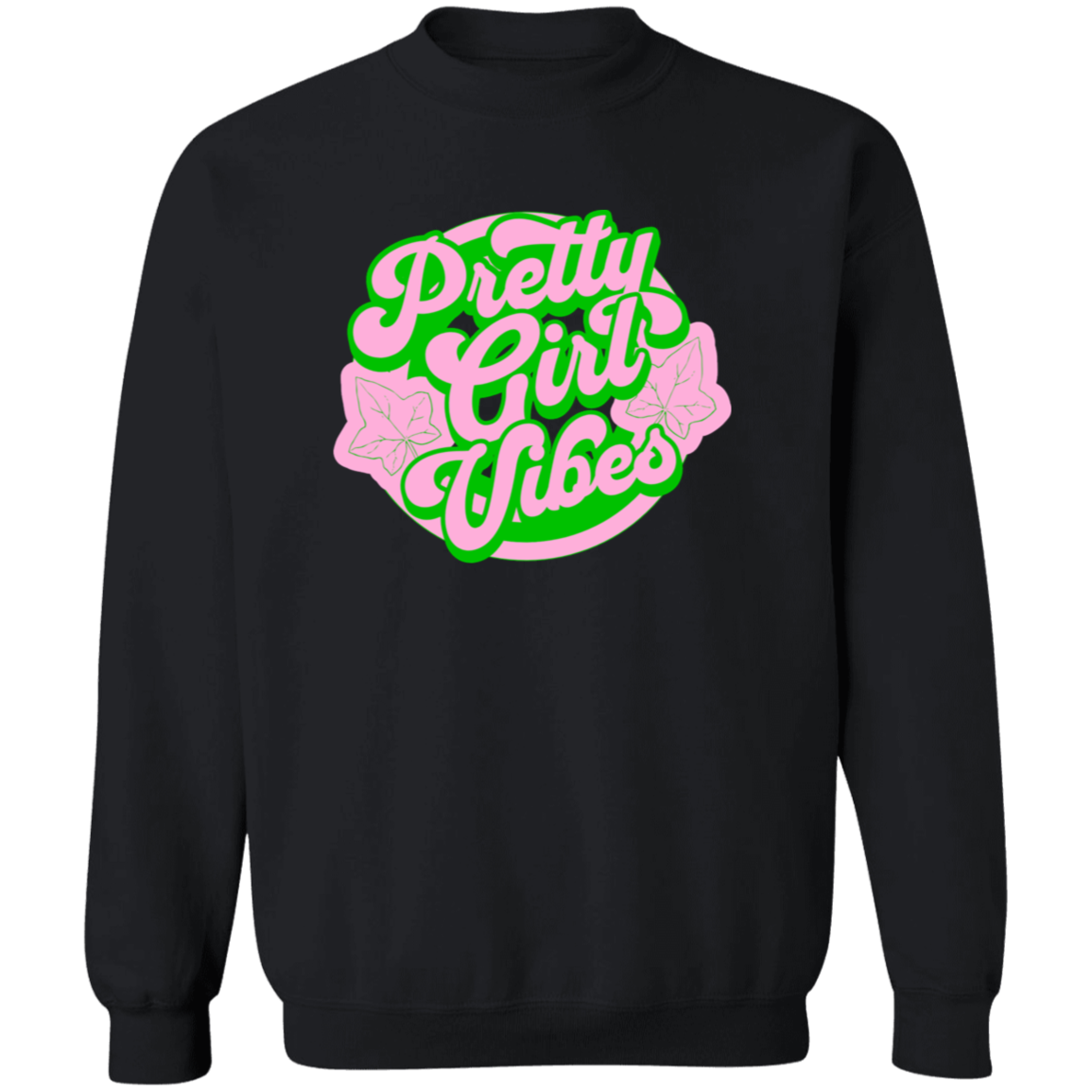Alpha Kappa Alpha Crewneck Pullover Sweatshirt - My Greek Letters