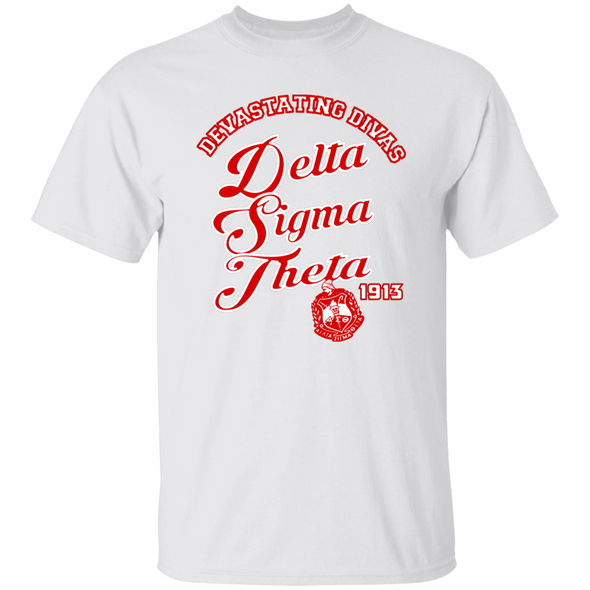 Delta Sigma Theta T-Shirt Paraphernalia Screen Printed Unisex