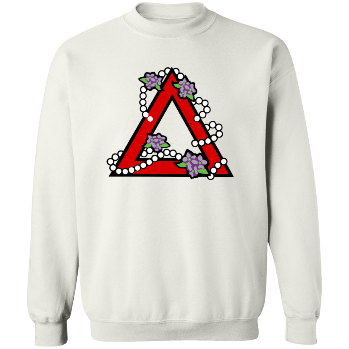 Delta Sigma Theta Sweatshirt Paraphernalia Screen Printed Unisex