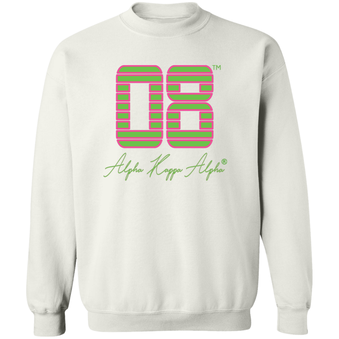 Alpha Kappa Alpha Crewneck Pullover Sweatshirt