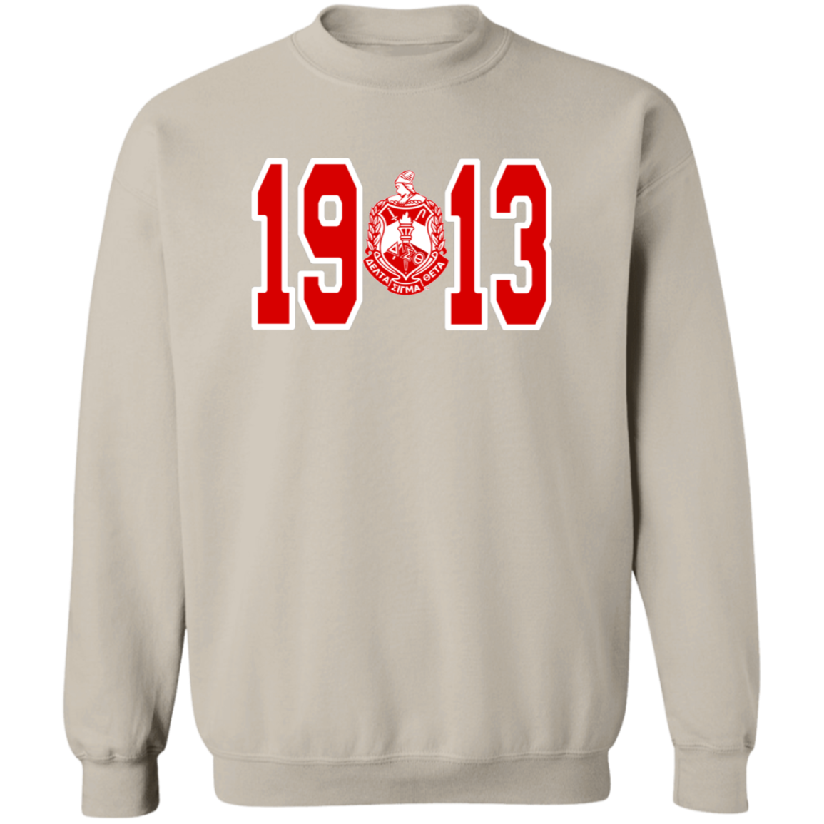 Delta Sigma Theta Sweatshirt Paraphernalia Screen Printed Unisex