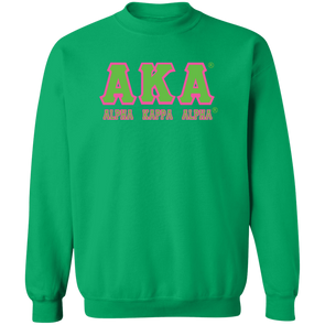 Alpha Kappa Alpha Crewneck Pullover Sweatshirt