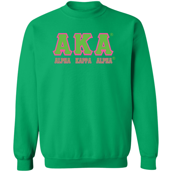 Alpha Kappa Alpha Crewneck Pullover Sweatshirt