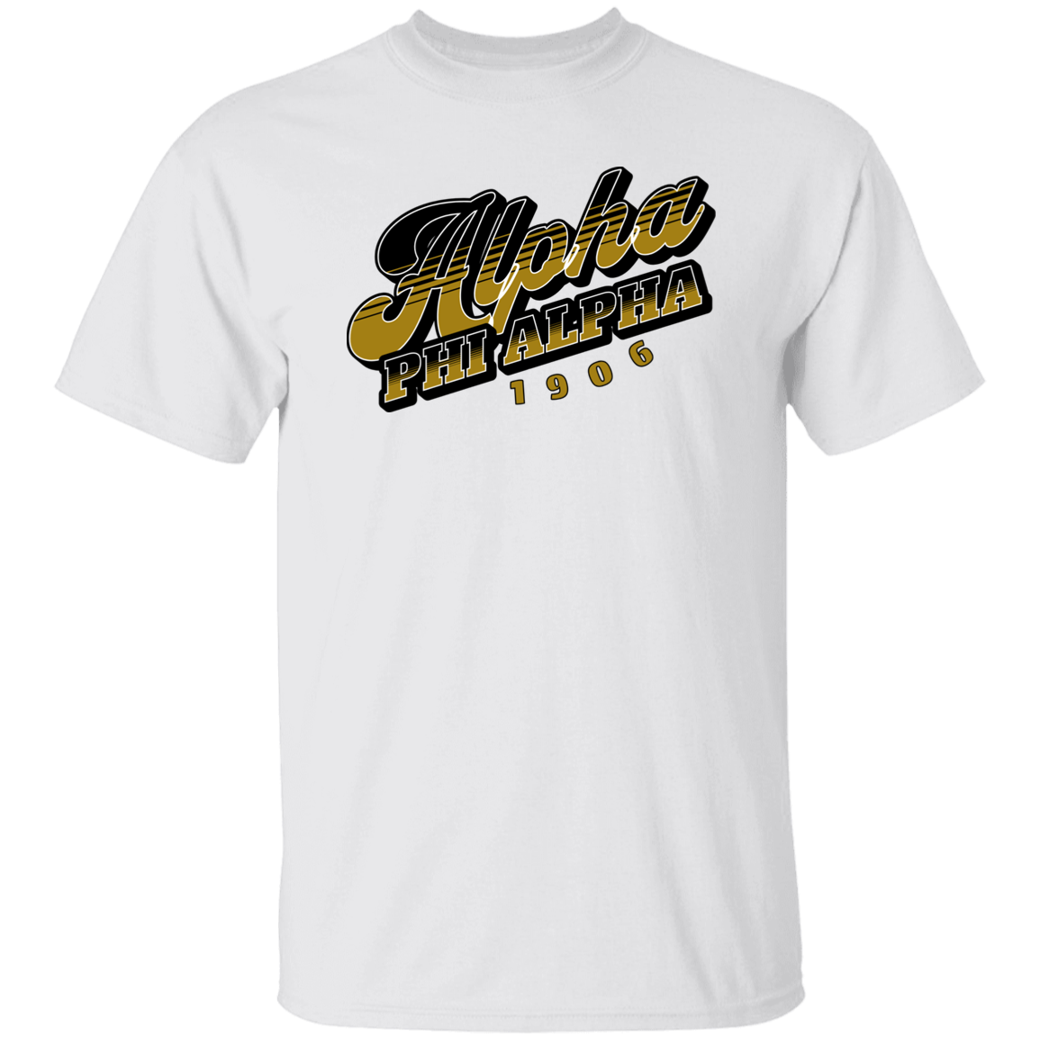 Alpha Phi Alpha Fraternity T-Shirt - My Greek Letters