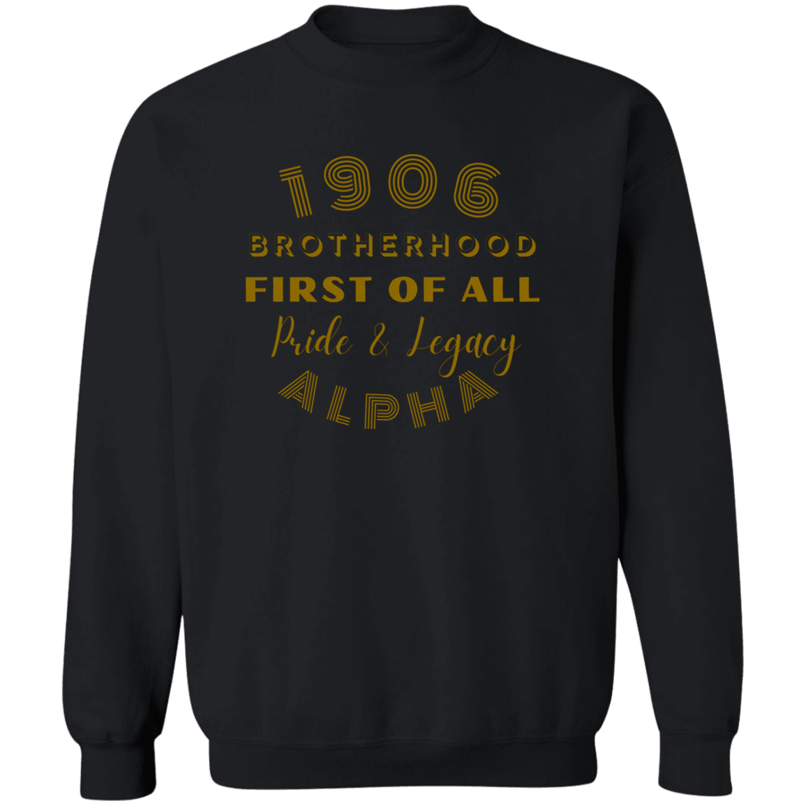 Alpha Phi Alpha Black Ice Collection Sweatshirt Ed. 15 - My Greek Letters
