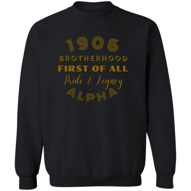 Alpha Phi Alpha Black Ice Collection Sweatshirt Ed. 15 - My Greek Letters