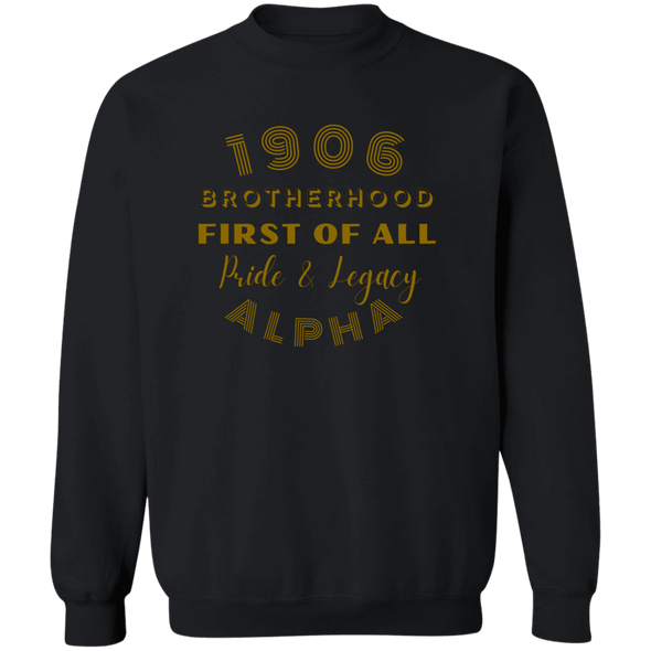 Alpha Phi Alpha Black Ice Collection Sweatshirt Ed. 15 - My Greek Letters
