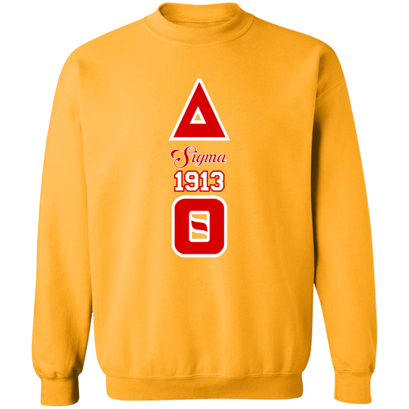 Delta Sigma Theta Sweatshirt Paraphernalia Screen Printed Unisex
