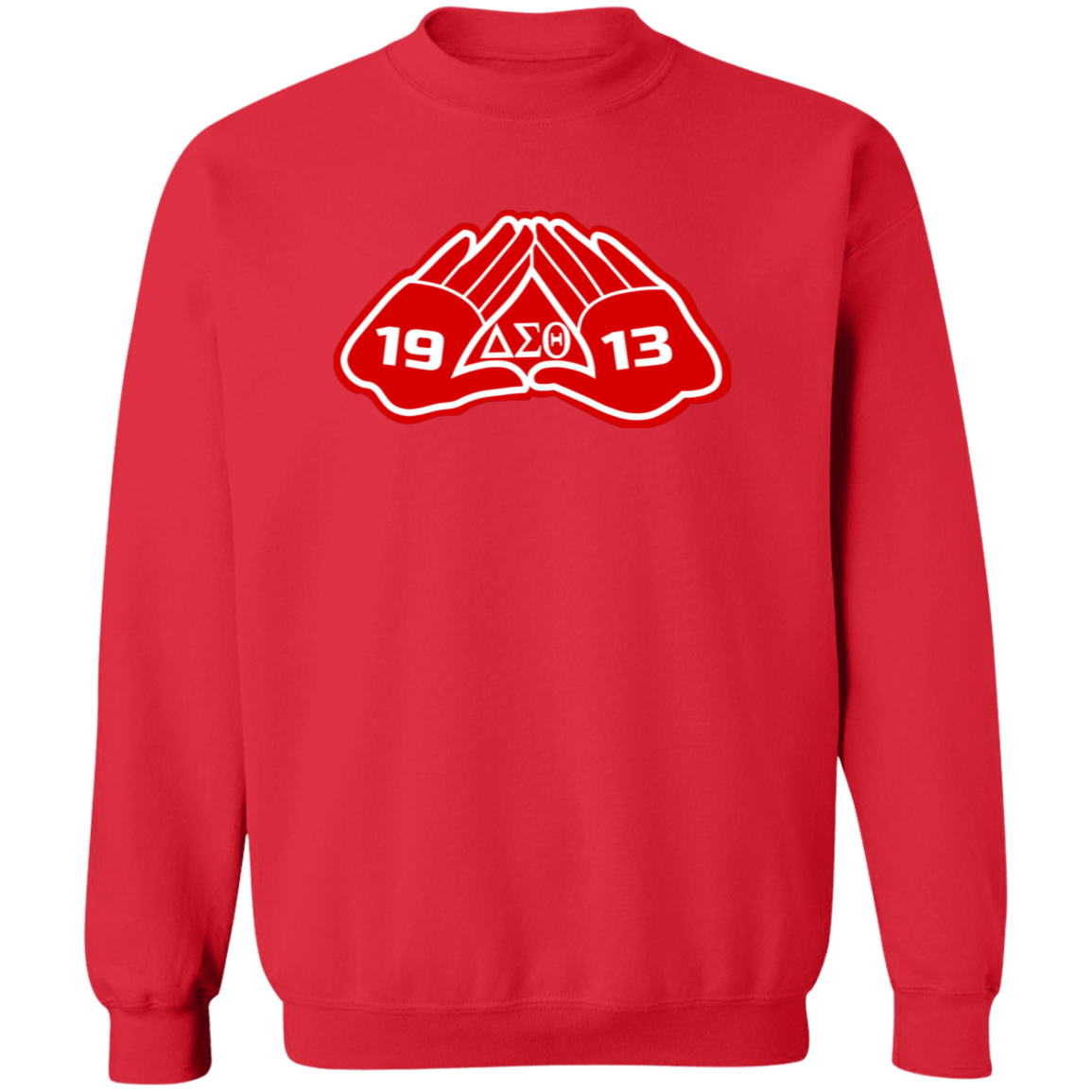 Delta Sigma Theta Sweatshirt Paraphernalia Screen Printed Unisex