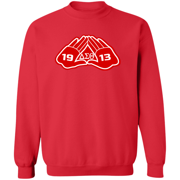 Delta Sigma Theta Sweatshirt Paraphernalia Screen Printed Unisex