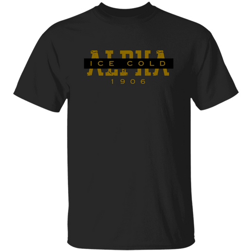 Alpha Phi Alpha Black Ice Collection T-Shirt Ed. 12 - My Greek Letters