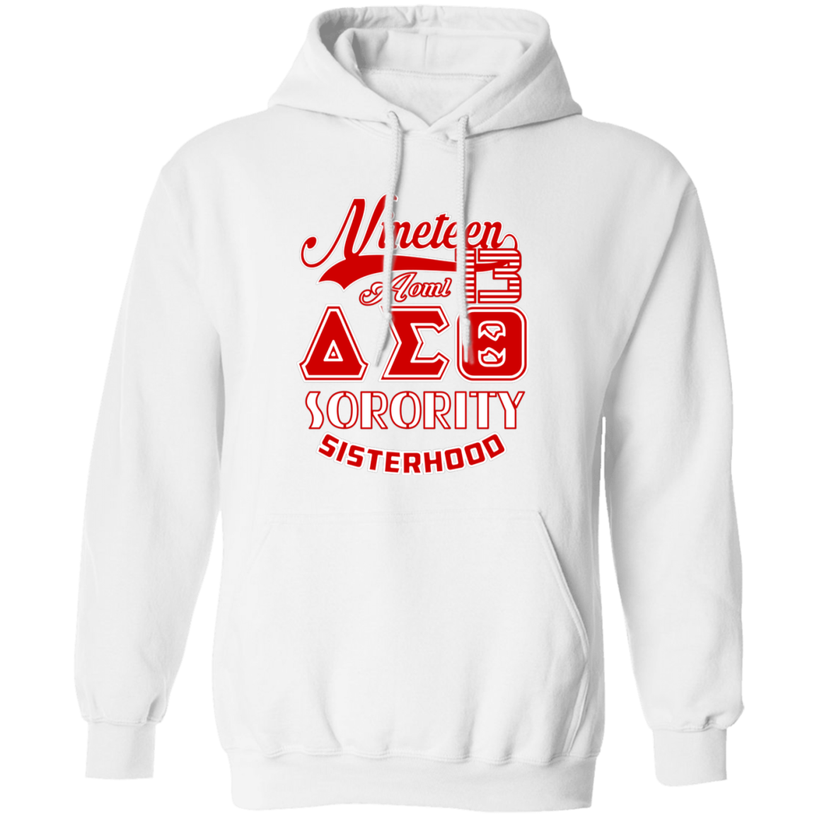Delta Sigma Theta Hoodie Paraphernalia Screen Printed Unisex