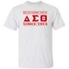 Delta Sigma Theta T-Shirt Paraphernalia Screen Printed Unisex