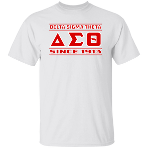 Delta Sigma Theta T-Shirt Paraphernalia Screen Printed Unisex