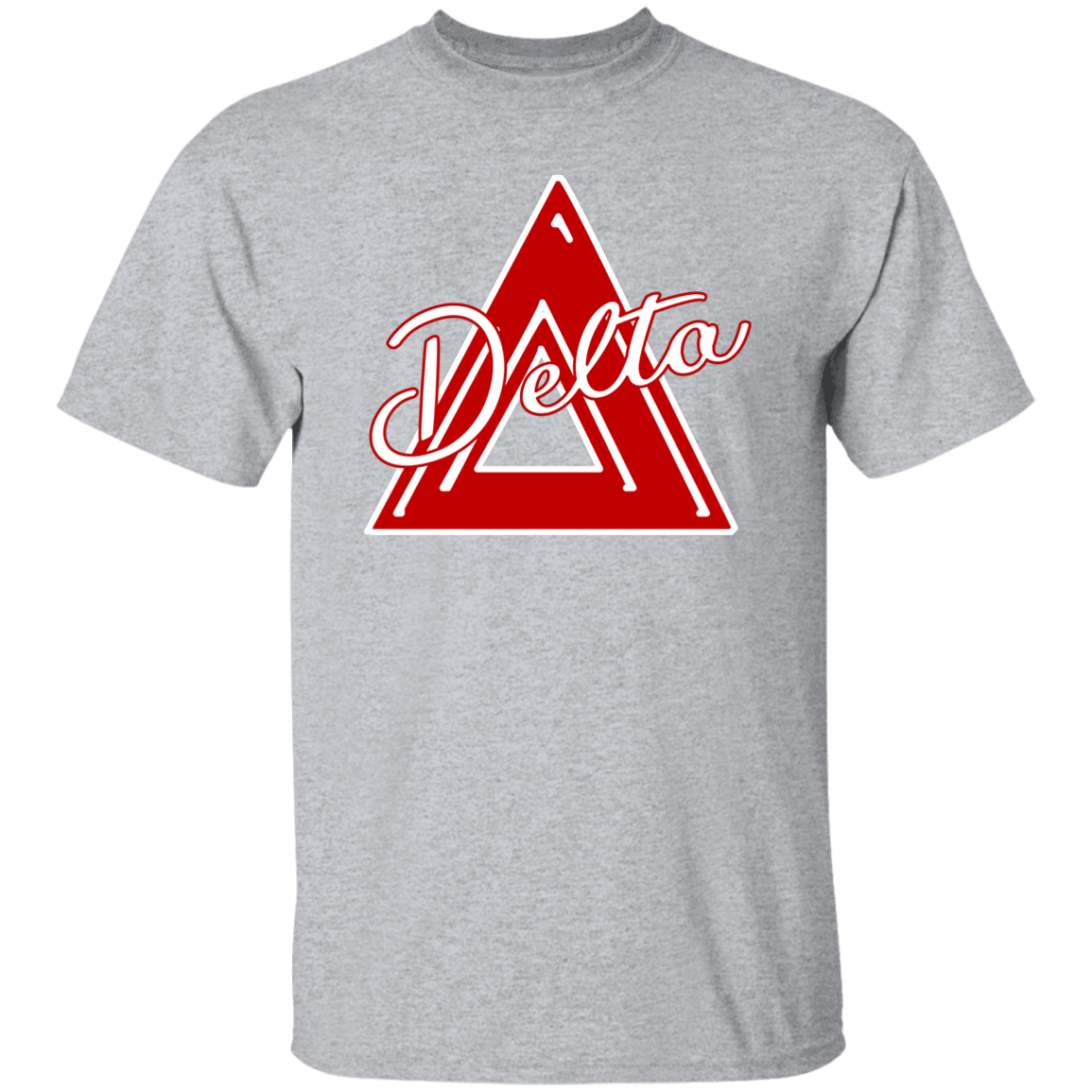 Delta Sigma Theta T-Shirt Paraphernalia Screen Printed Unisex