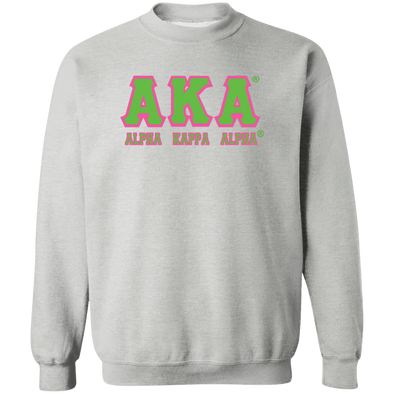 Alpha Kappa Alpha Crewneck Pullover Sweatshirt