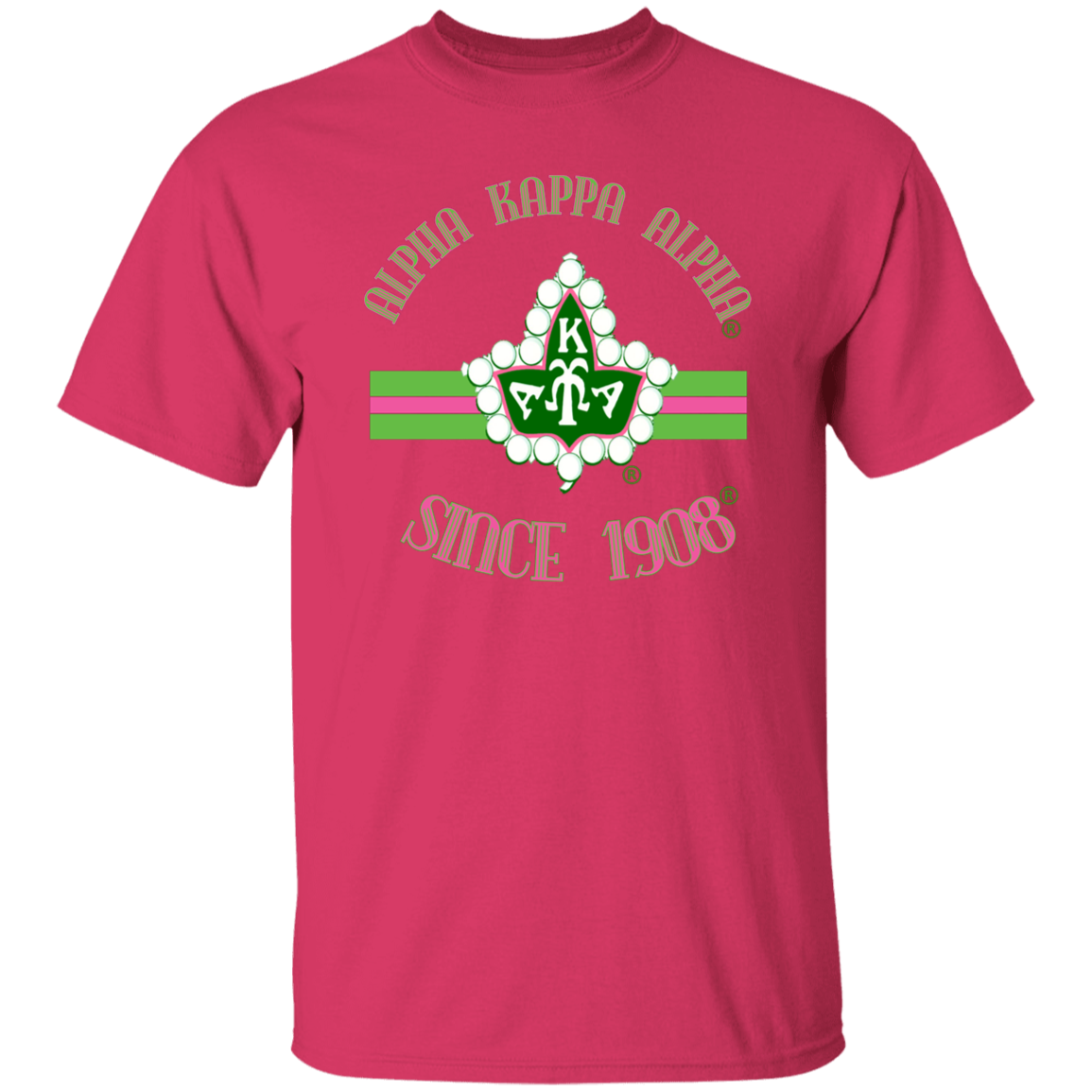 Alpha Kappa Alpha Screen Printed T-Shirt