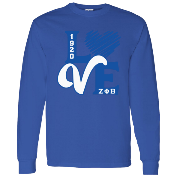 Zeta Phi Beta Sorority LS T-Shirt
