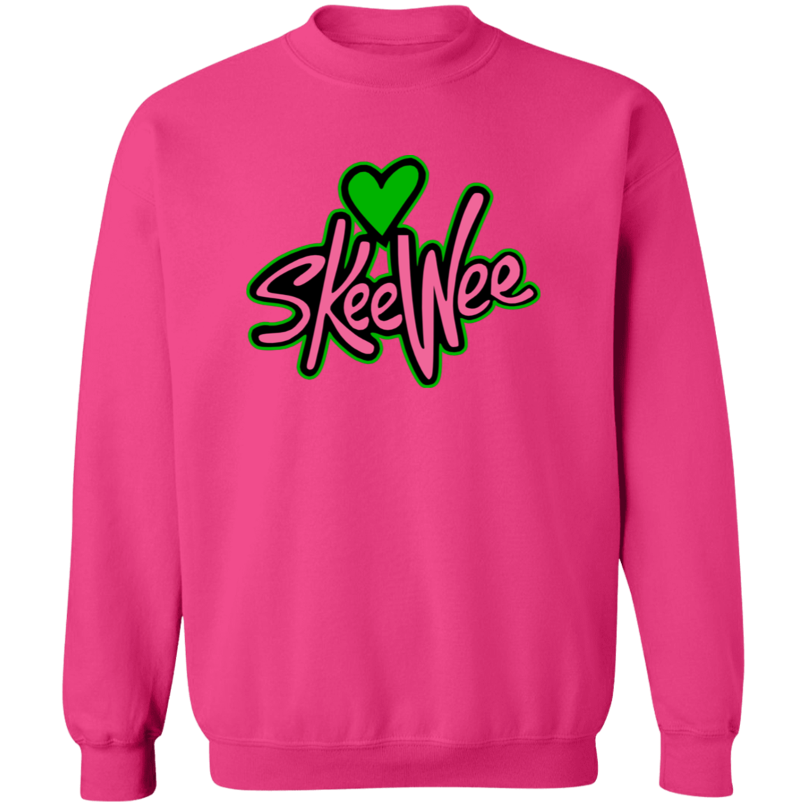 Alpha Kappa Alpha Screen Printed Crewneck Sweatshirt