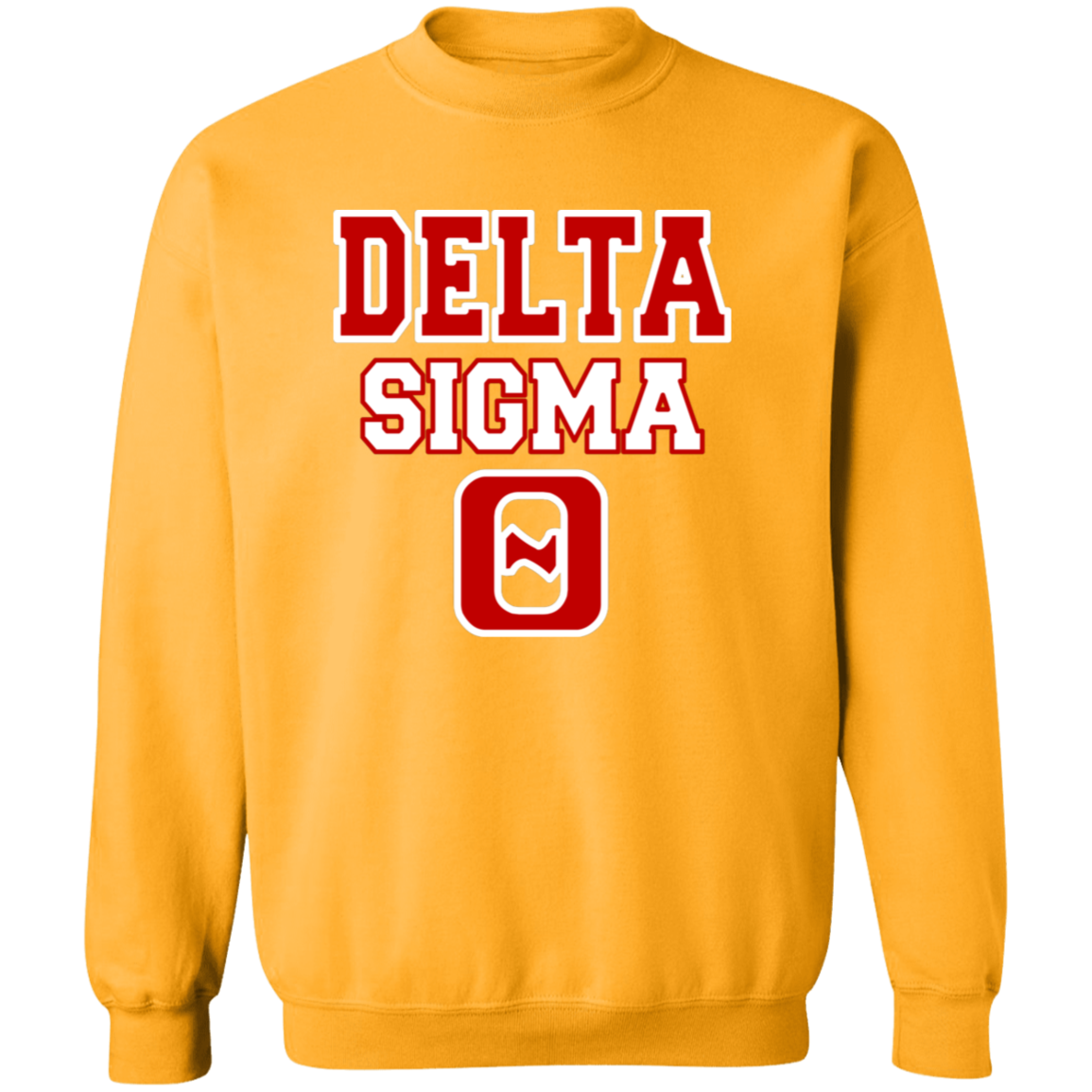 Delta Sigma Theta Sweatshirt Paraphernalia Screen Printed Unisex