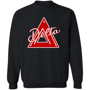Delta Sigma Theta Sweatshirt Paraphernalia Screen Printed Unisex