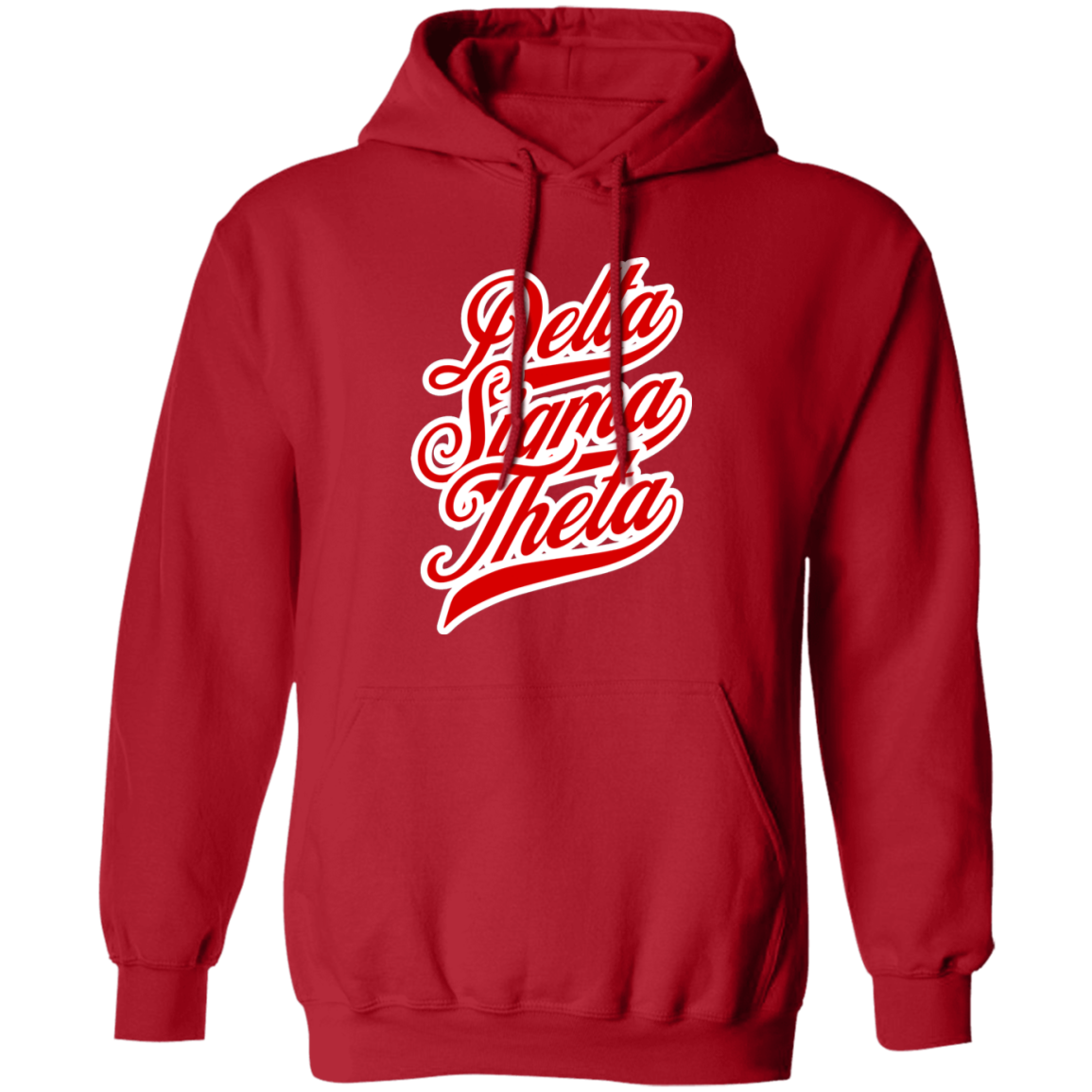 Delta Sigma Theta Hoodie Paraphernalia Screen Printed Unisex