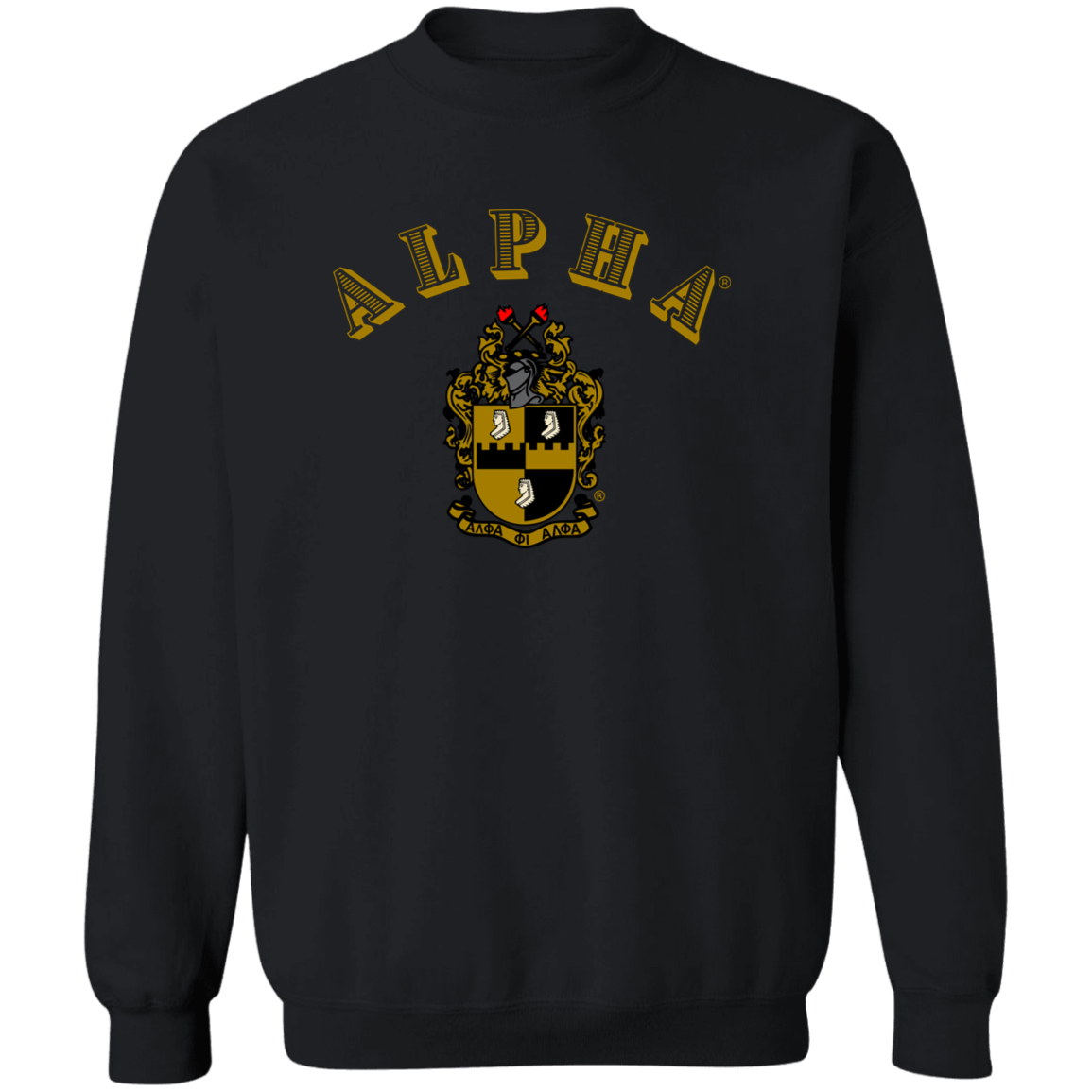 Alpha Phi Alpha Black Ice Collection Sweatshirt Ed. 5 - My Greek Letters