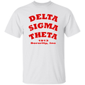 Delta Sigma Theta T-Shirt Paraphernalia Screen Printed Unisex