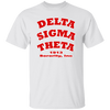 Delta Sigma Theta T-Shirt Paraphernalia Screen Printed Unisex