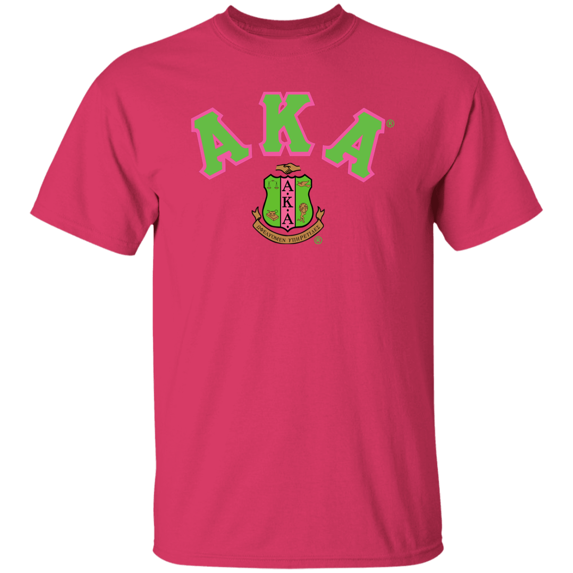 Alpha Kappa Alpha Screen Printed T-Shirt