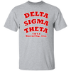 Delta Sigma Theta T-Shirt Paraphernalia Screen Printed Unisex