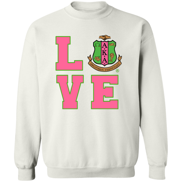 Alpha Kappa Alpha Crewneck Pullover Sweatshirt