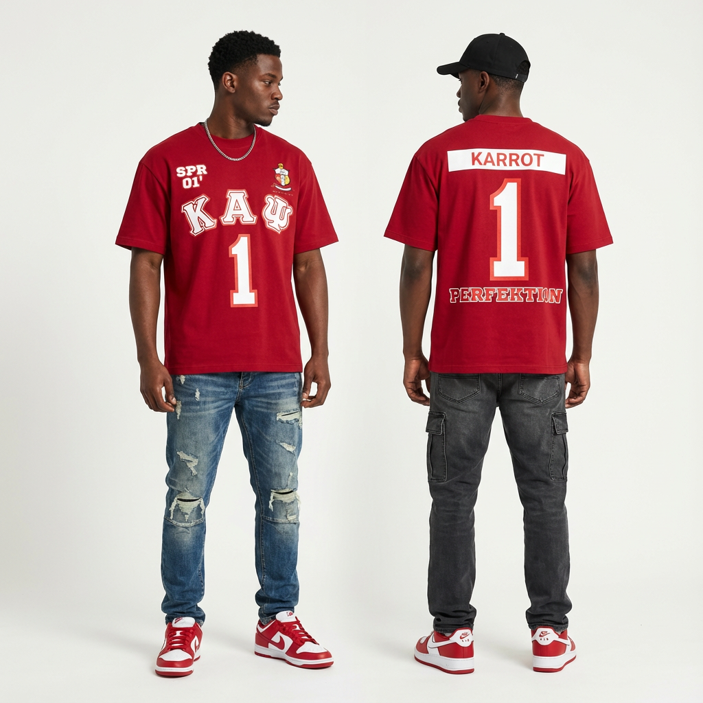 KAPPA ALPHA PSI CUSTOM GREEK LINE T SHIRT