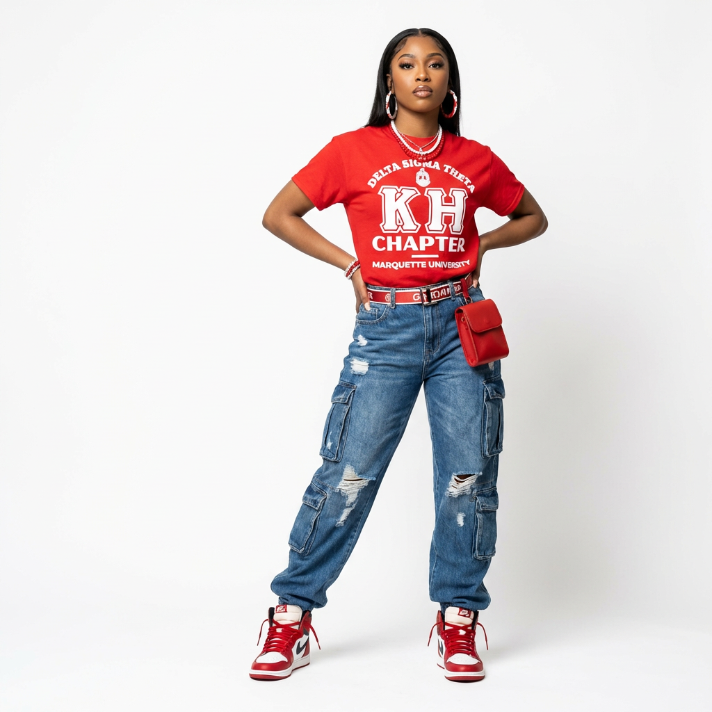 Delta Sigma Theta Custom Greek Chapter T-Shirts Ed. 1